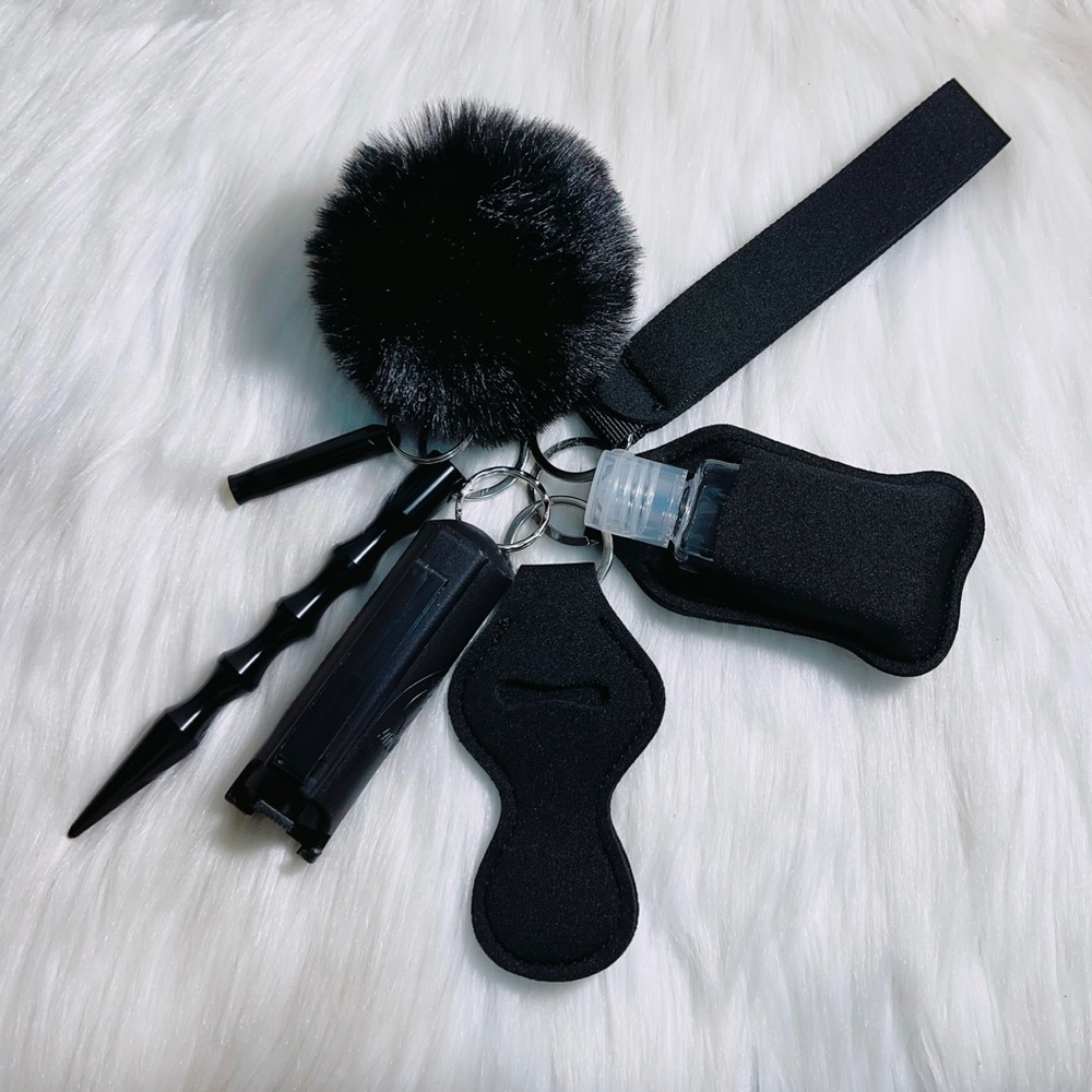 Self protection safety keychain